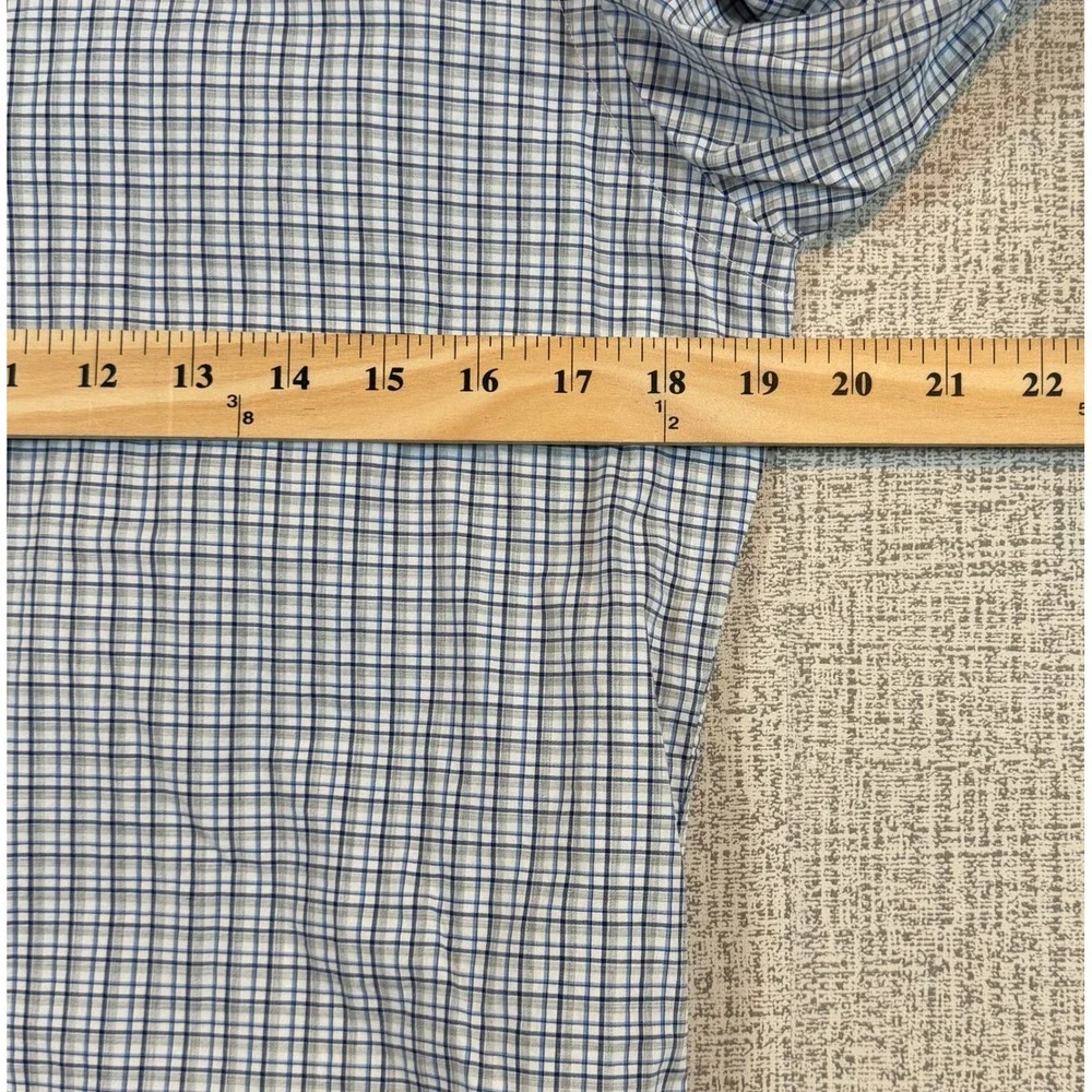 Polo Ralph Lauren Slim Fit Plaid Button Down Shirt Mens Medium Classic Preppy‎